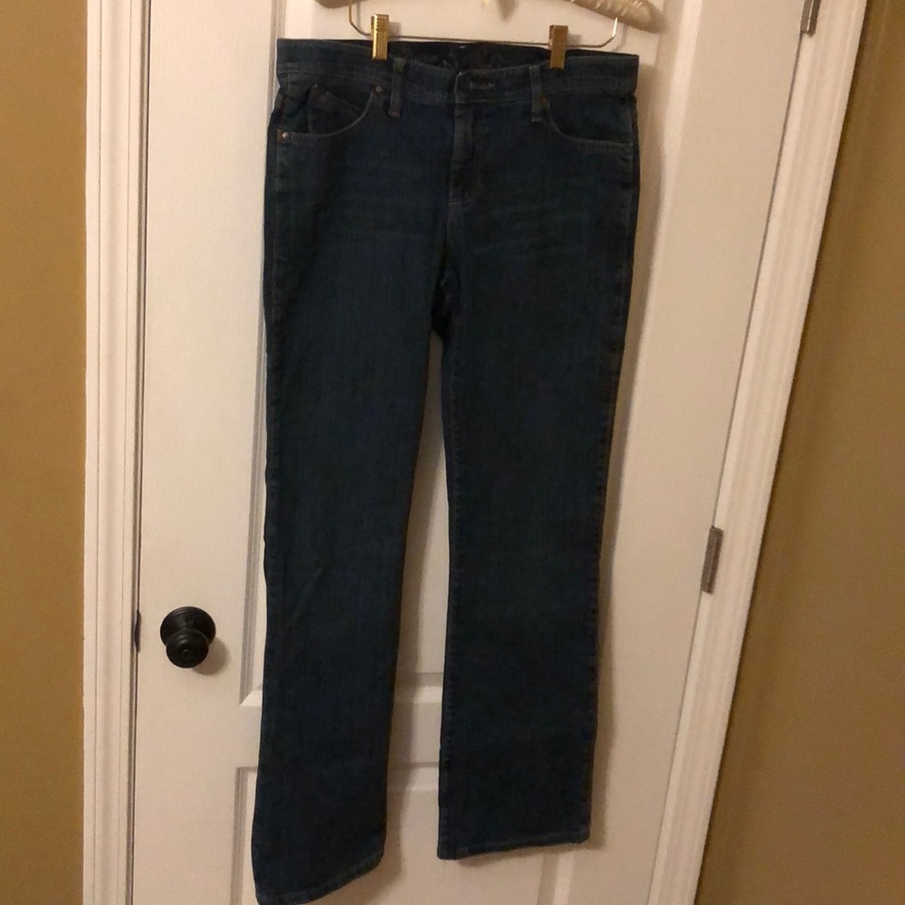 Wrangler Women's Straight Leg Jeans - Dark Blue